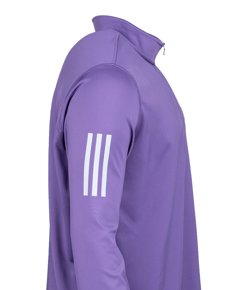 Men's Adidas Quarter Zip Purple Pullover St. Jude Gift Shop